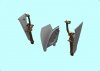Eduard SIN648135 P-51B Malcolm Hood Canopy detail set Eduard 1/48